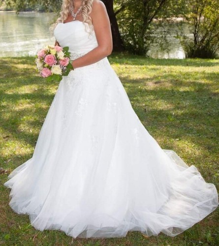 Brautkleid ivory mit - in,