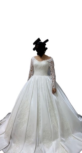 Hochzeitskleid satin wie - in,