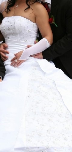 Hochzeitskleid reifrock als - +,