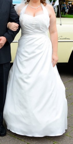 Brautkleid 44 a - gr., a-linie