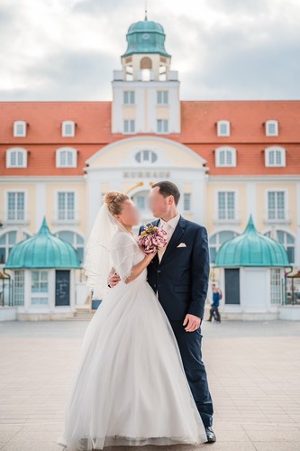 Hochzeitskleid mit schleier - mit,